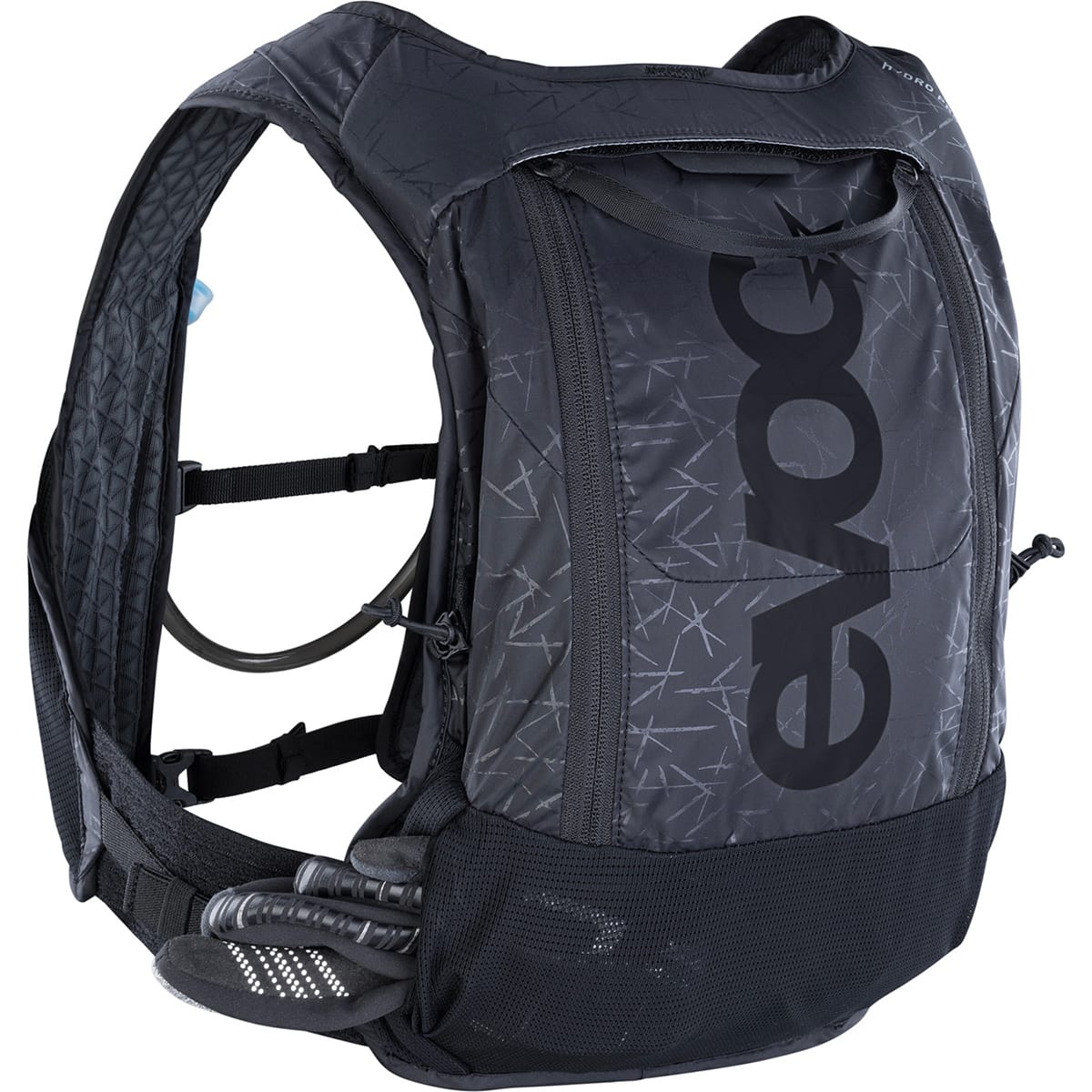 Hydratationsrucksack EVOC HYDRO PRO 6 L Schwarz