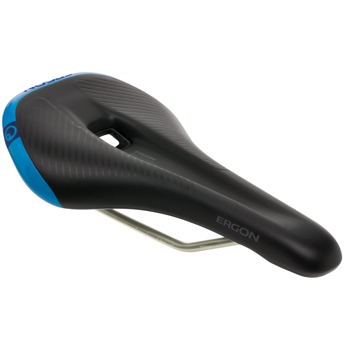 ERGON SM Pro Sattel S/M, Midsummer Blue, mit TiNox-Streben