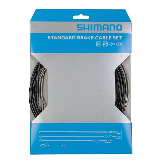 Brems-Kabel- und Hüllen-Kit SHIMANO MTB und Rennrad Stahl