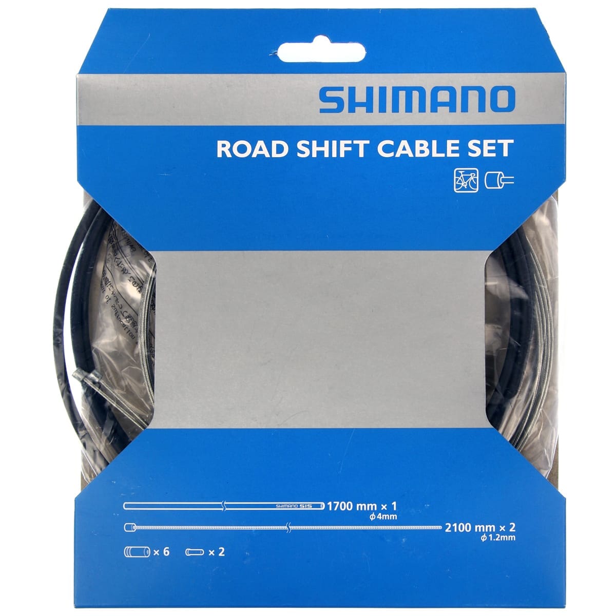 Kit Schaltzugkabel und -hüllen SHIMANO Stahl