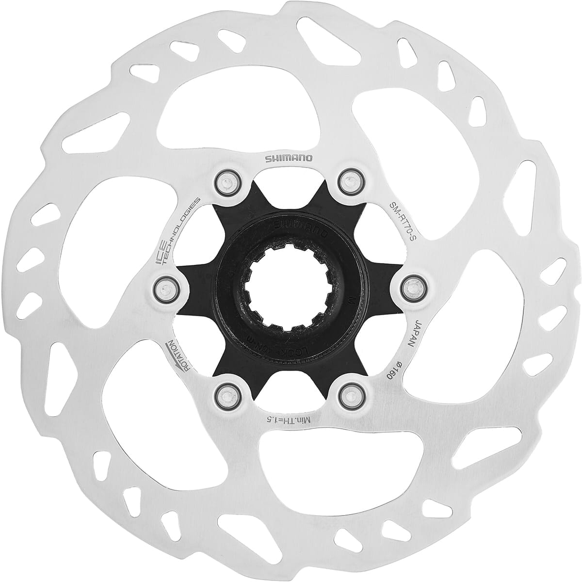 Bremsscheibe SHIMANO SM-RT70 Ice-Tech Center Lock Int