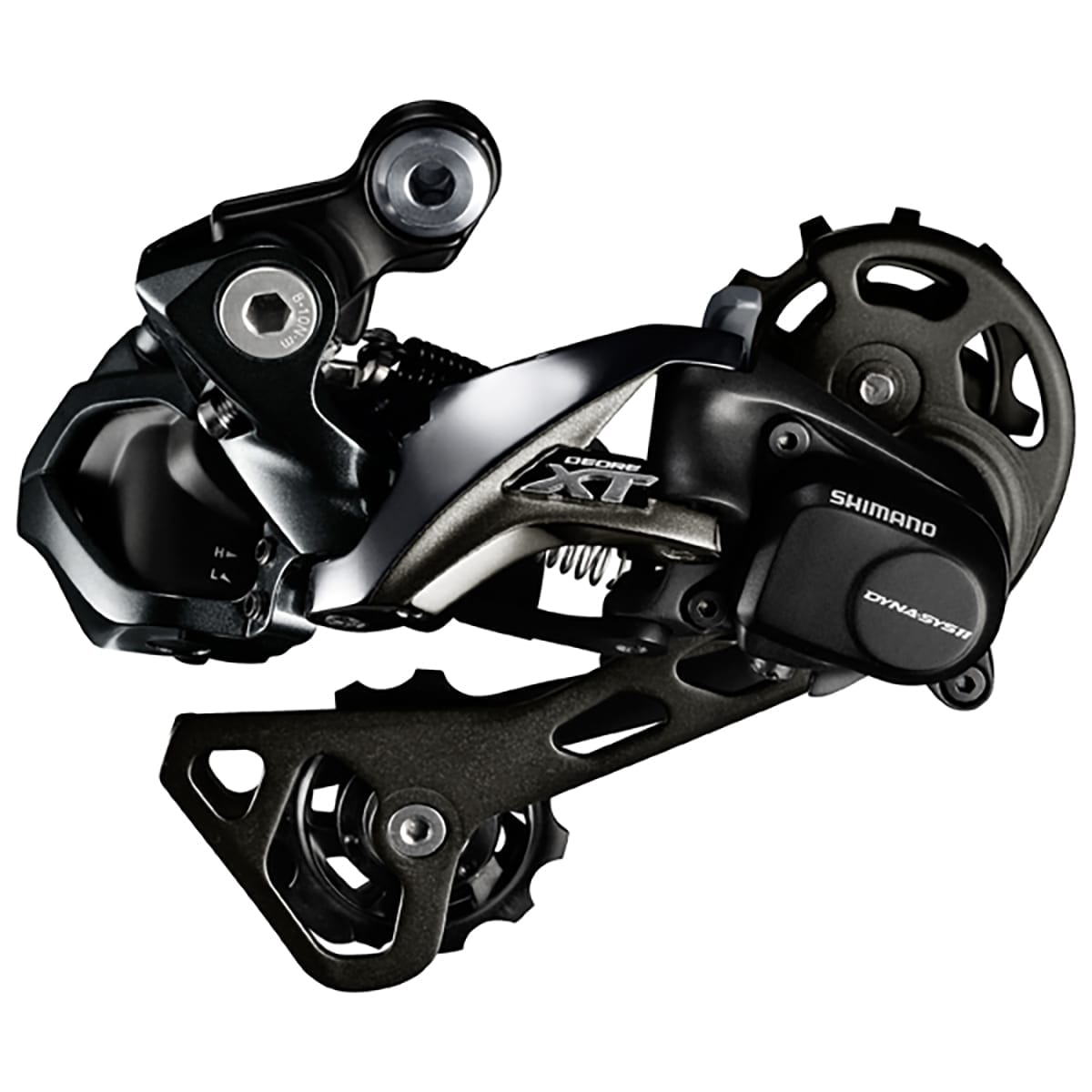 Hinterer Umwerfer SHIMANO XT Di2 SHADOW PLUS M8050-GS 11-fach Mittlerer Käfig