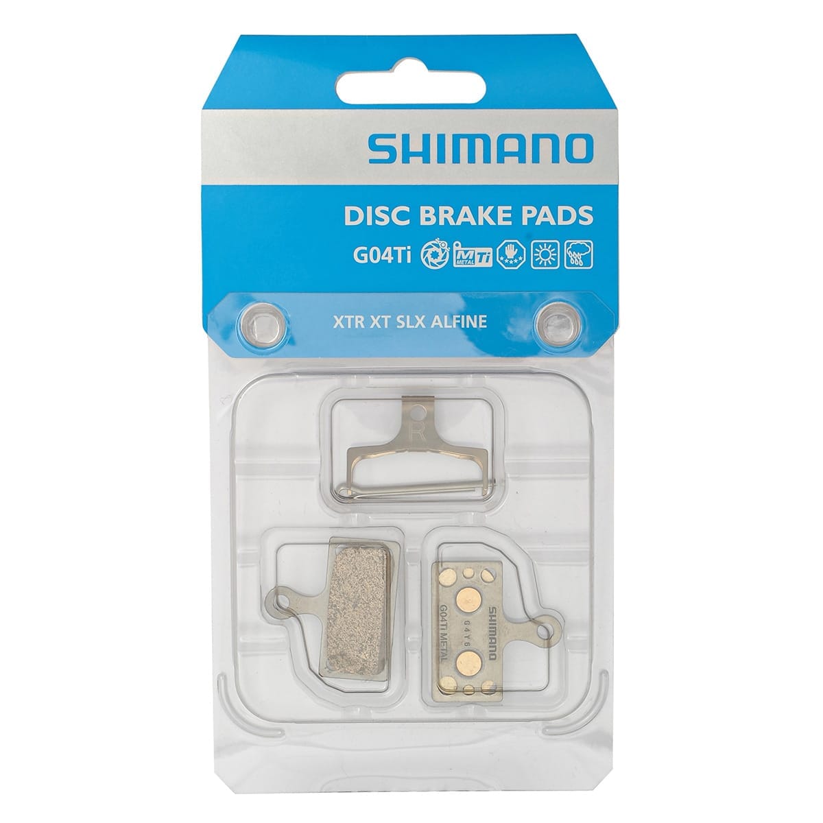 Metallbremsbeläge SHIMANO G04TI