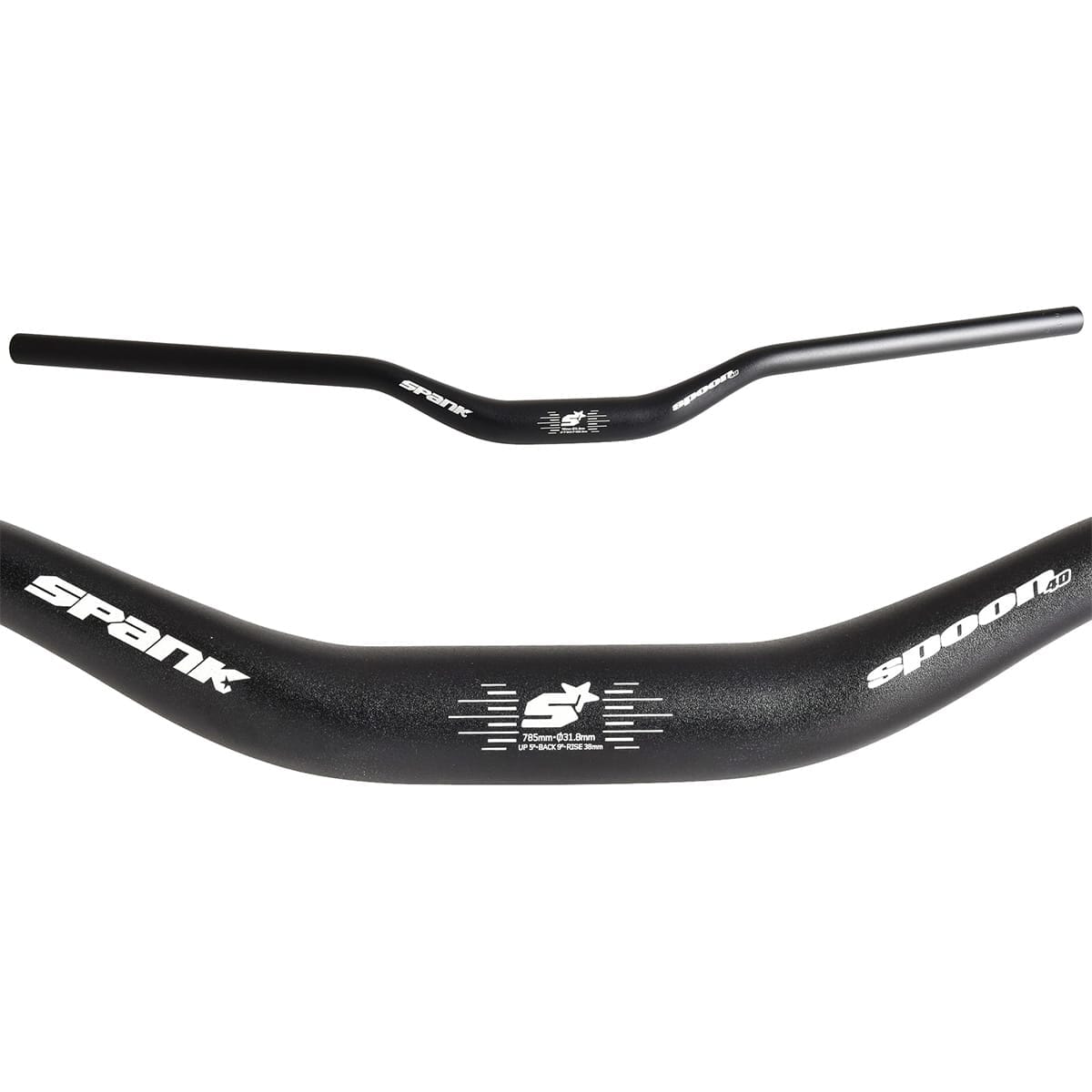 Lenker SPANK SPOON Rise 40 mm 31,8/785 mm Schwarz