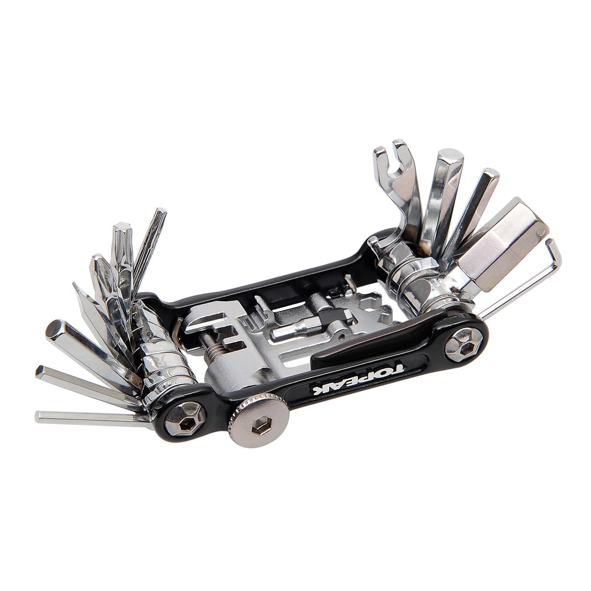 Multi-Tool TOPEAK MINI PRO Schwarz (20 Werkzeuge + Tasche)