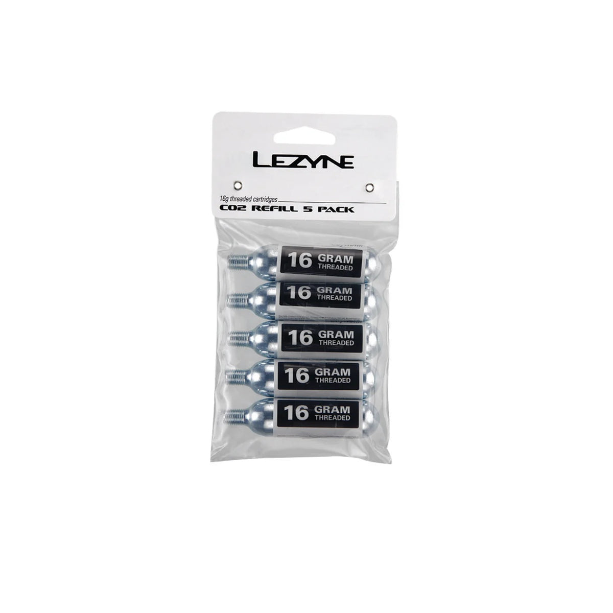 CO2-Kartusche LEZYNE Gewinde (x5)