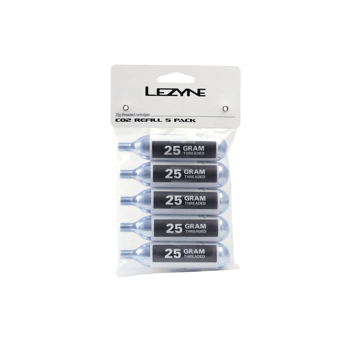 CO2-Kartusche LEZYNE Gewinde (x5)