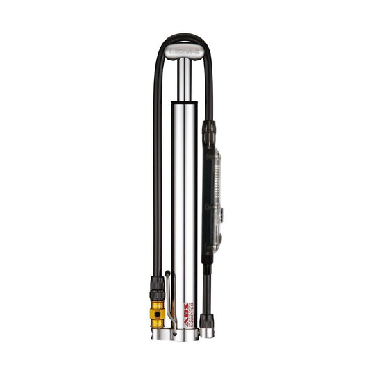 Kompakte Standpumpe LEZYNE MICRO FLOOR DRIVE DIGITAL HVG Silber