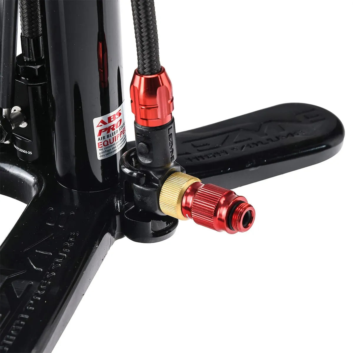 Standpumpe LEZYNE PRESSURE OVER DRIVE Schwarz