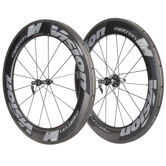 Laufradsatz VISION METRON 81 SL für Schlauchreifen