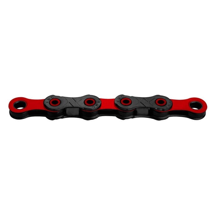 KMC DLC12 12-fach Kette Schwarz/Rot
