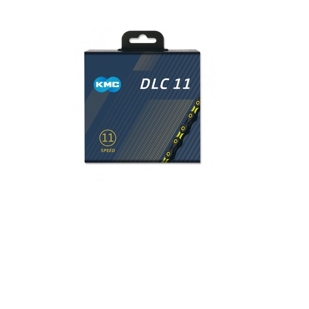 Kette 11V KMC DLC11 Schwarz/Gelb