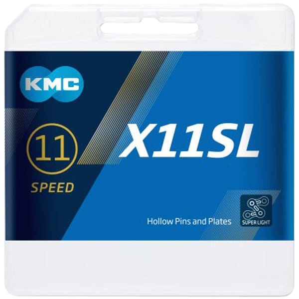 Kette 11V KMC X11SL Ti-N Schwarz/Gold
