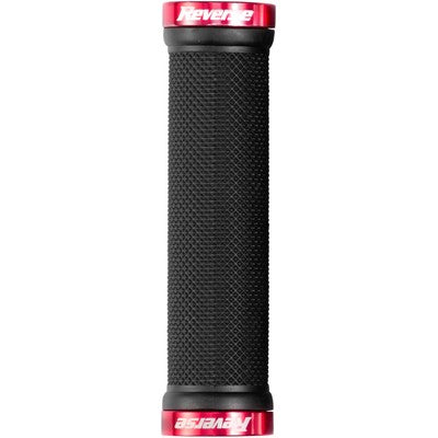 Griffe REVERSE COMPONENTS CLASSIC Lock-On Schwarz/Rot