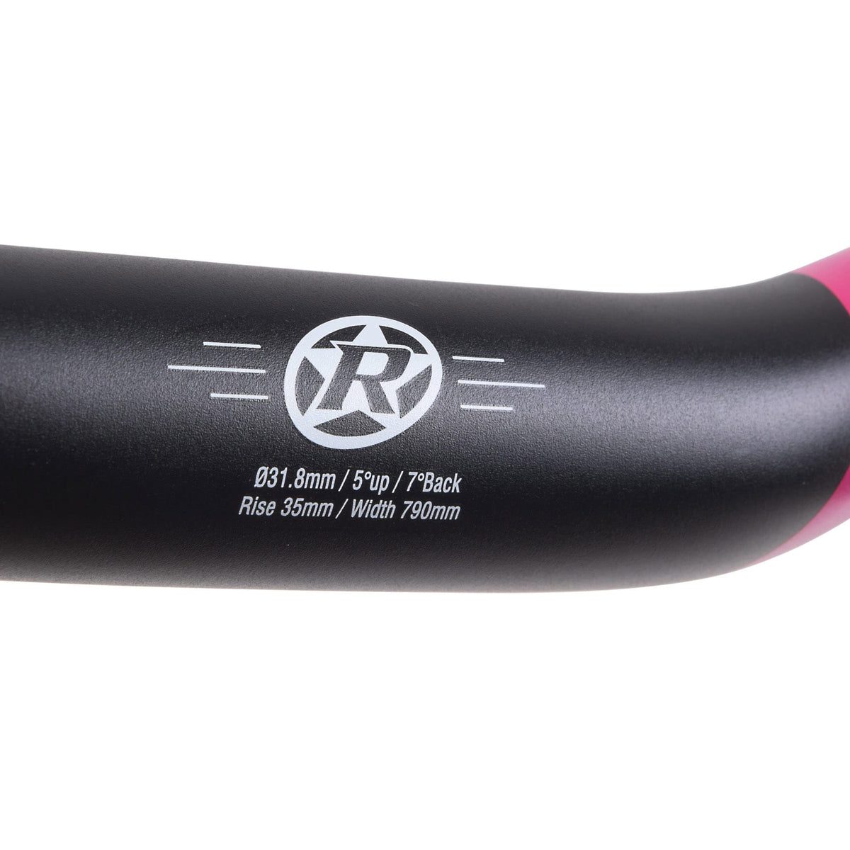 Lenker REVERSE COMPONENTS BASE Rise 35mm 790mm Schwarz/Magenta