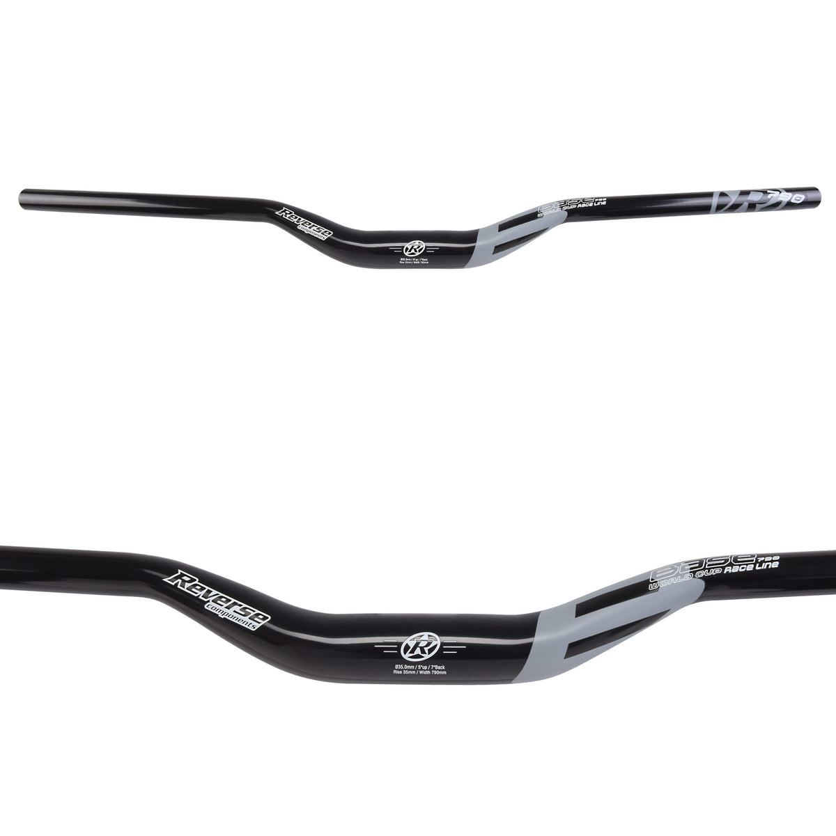 Lenker REVERSE COMPONENTS BASE Rise 35 mm 790 mm Schwarz