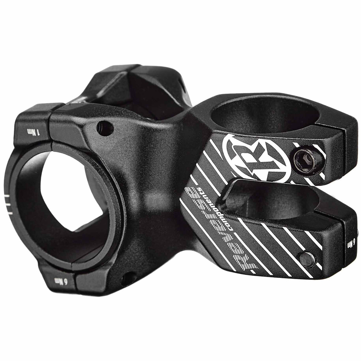 Vorbau REVERSE COMPONENTS BLACK ONE D-2 Schwarz/Weiß