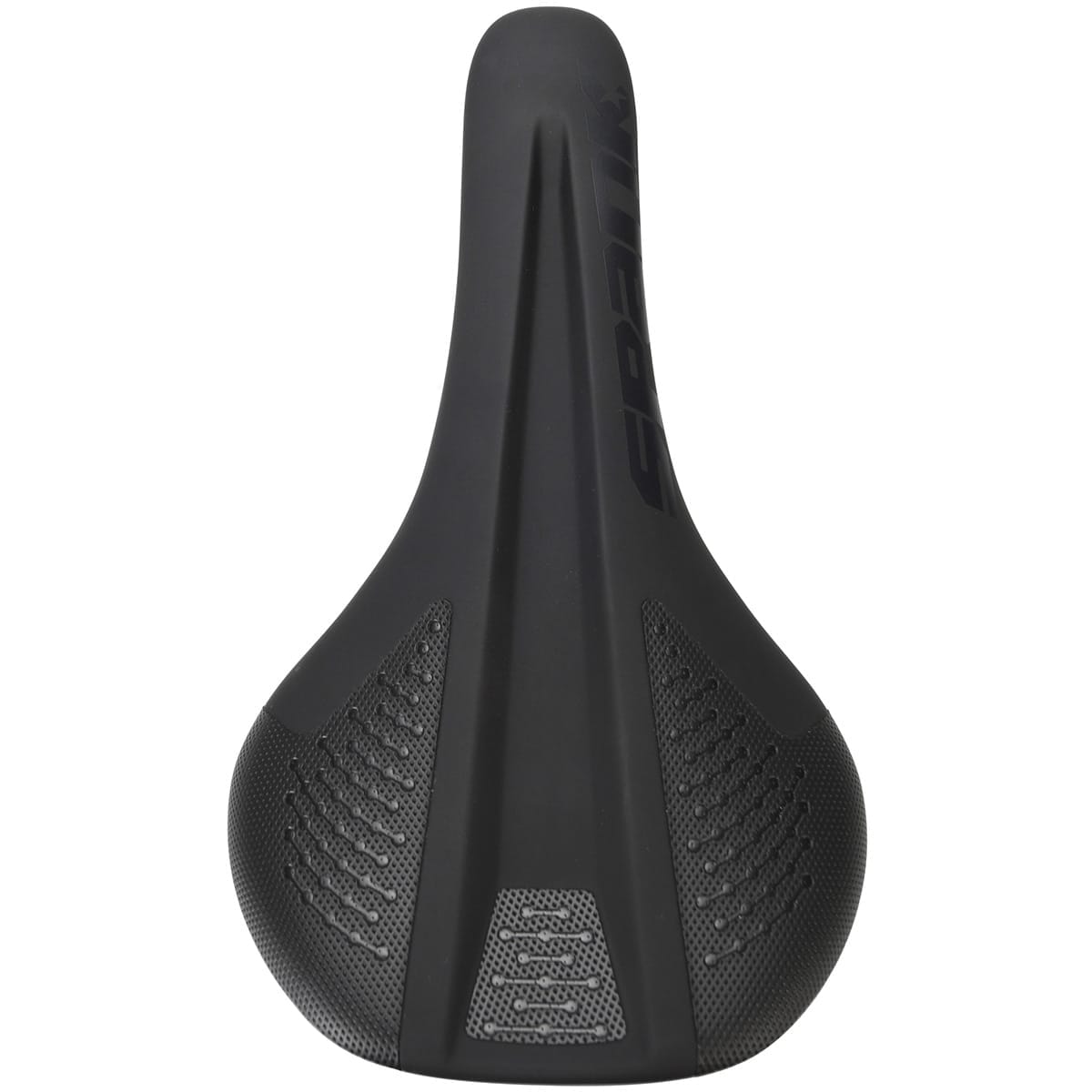 Sattel SPANK SPIKE 160 Leder Chromo-Streben Schwarz/Blau