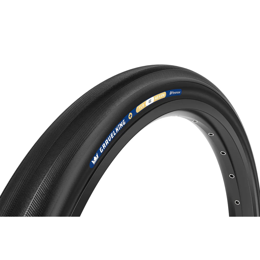 Reifen PANARACER GRAVELKING SLICK+ TLC 700c Tubeless Ready Schwarz