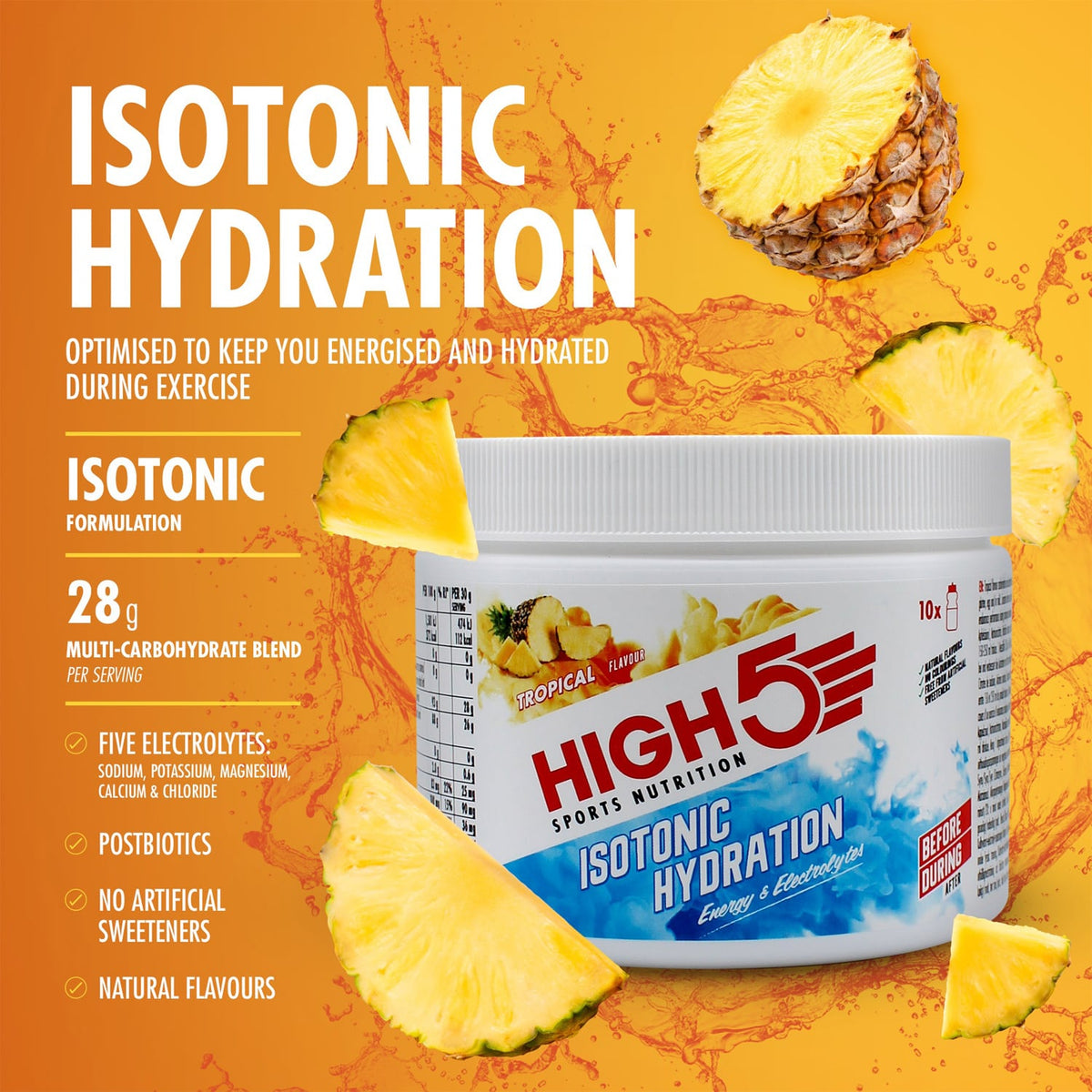 Energiegetränk HIGH5 ISOTONIC (300g) Tropical