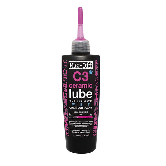 Keramik-Schmiermittel für Nassbedingungen MUC-OFF C3 WET WEATHER (120 ml)