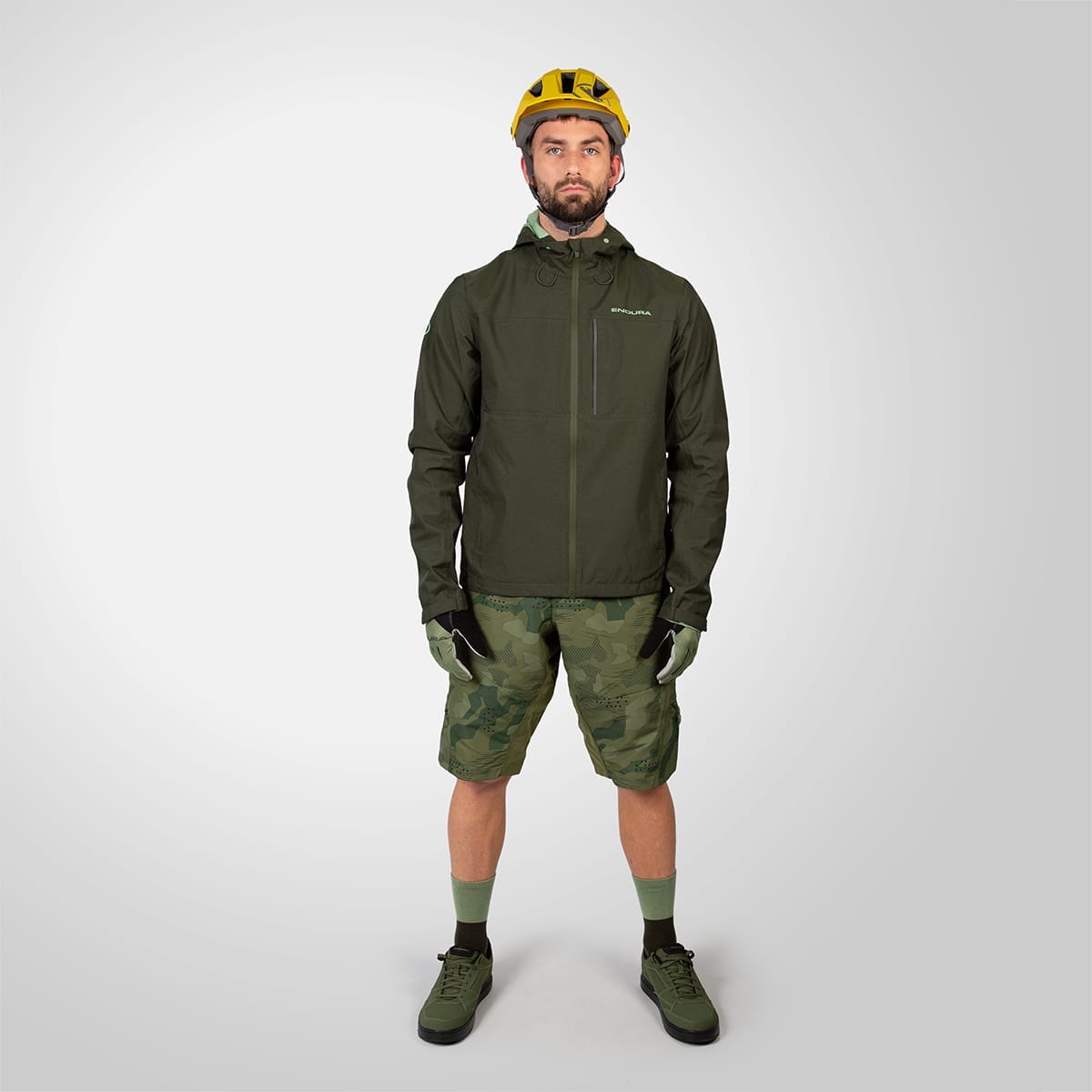 Jacke ENDURA WINDCHILL II Gelb/Schwarz