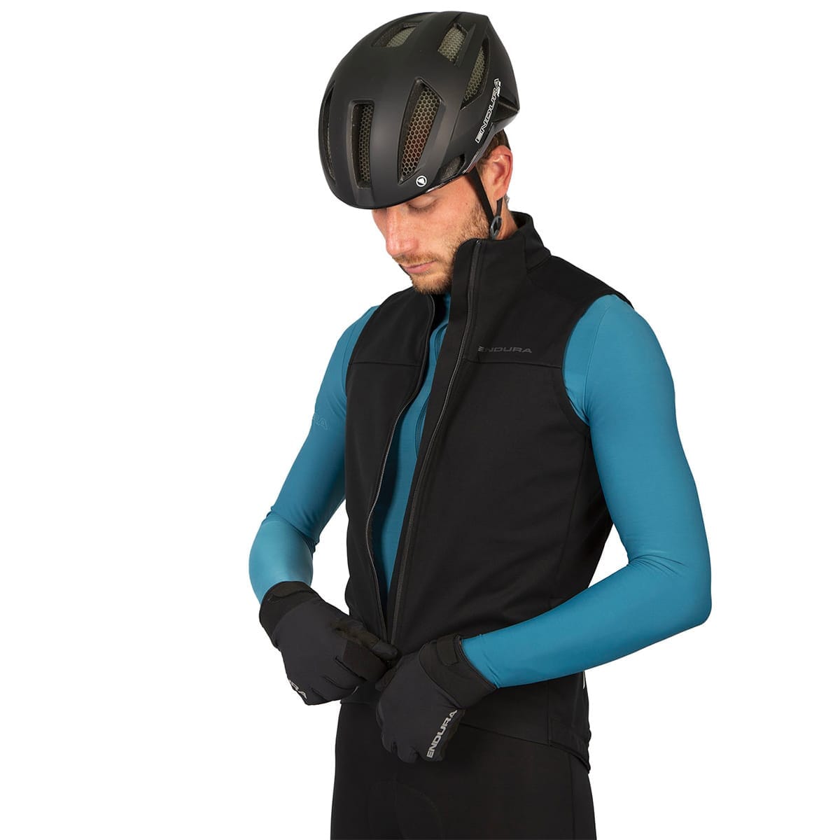 ENDURA WINDCHILL II Weste Schwarz