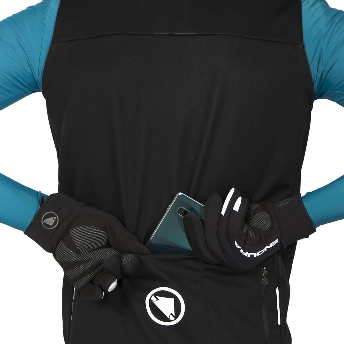 ENDURA WINDCHILL II Weste Schwarz