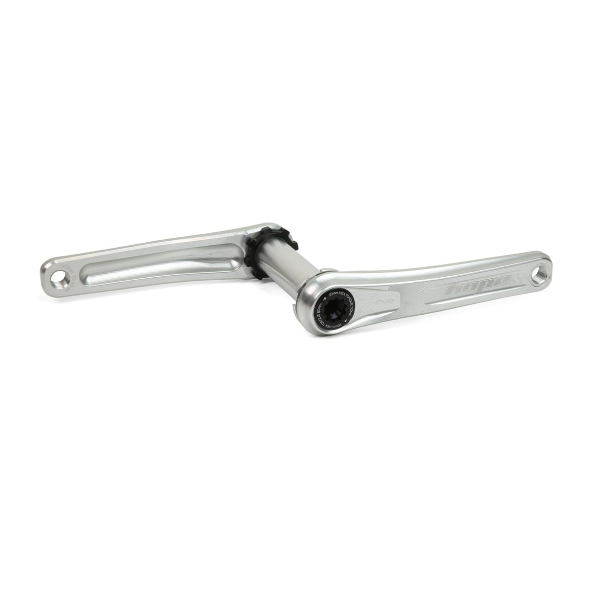 Kurbelarme HOPE EVO Innenlager 83 mm (Ohne Stern) Silber