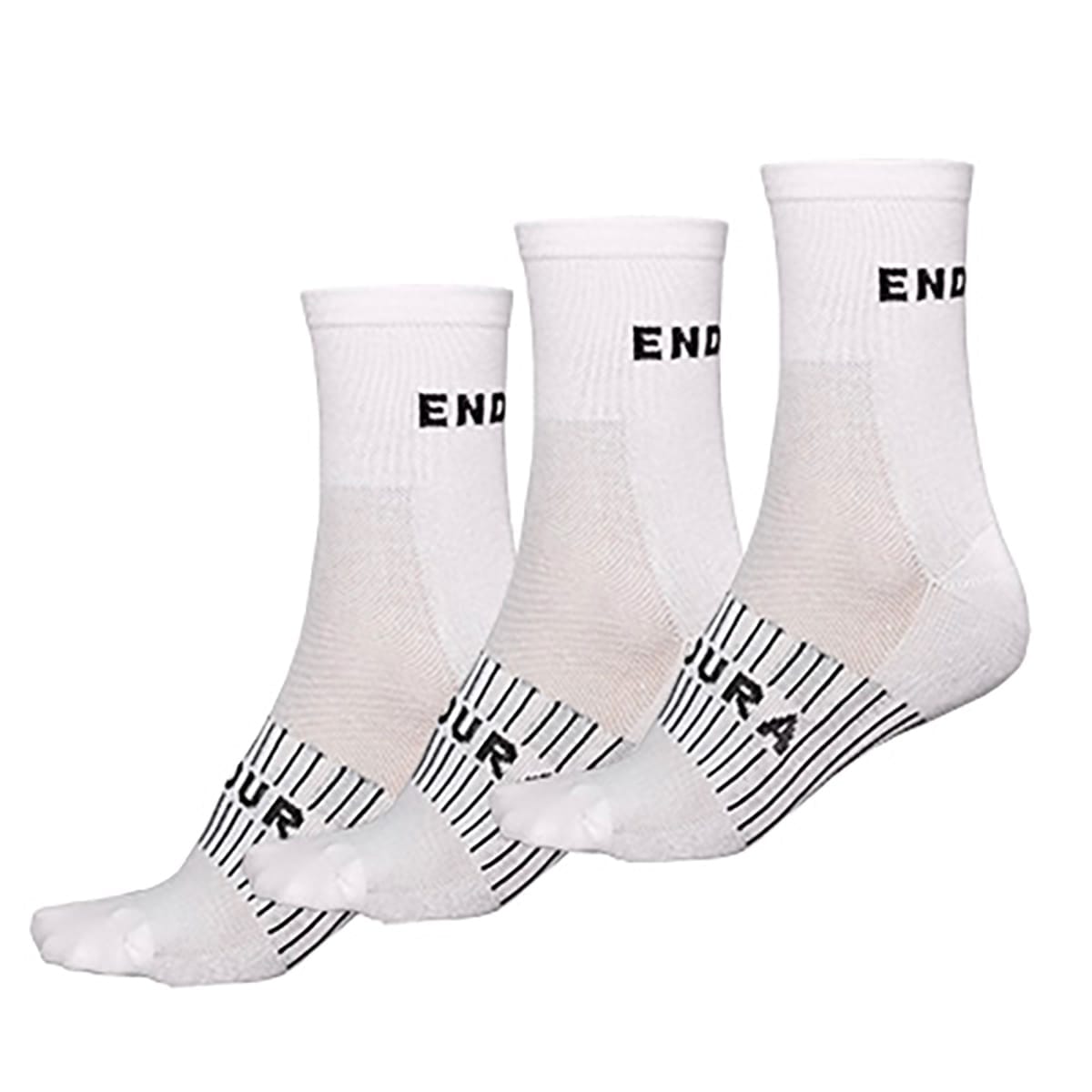 Socken ENDURA COOLMAX 3 Paar Weiß