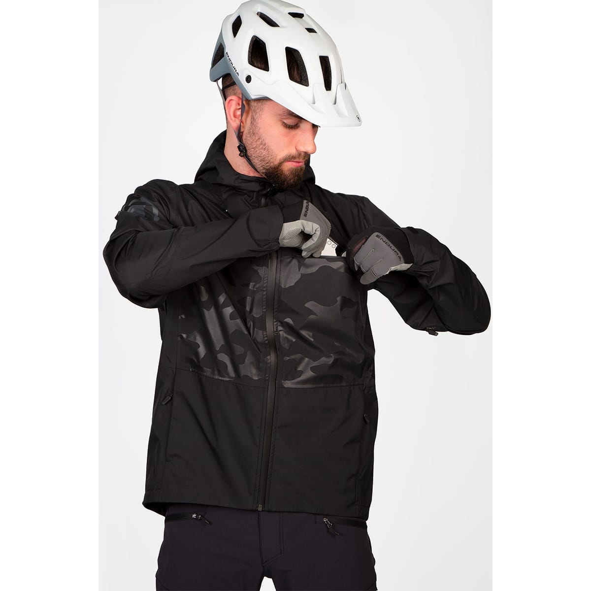 Jacke ENDURA SINGLETRACK II Schwarz