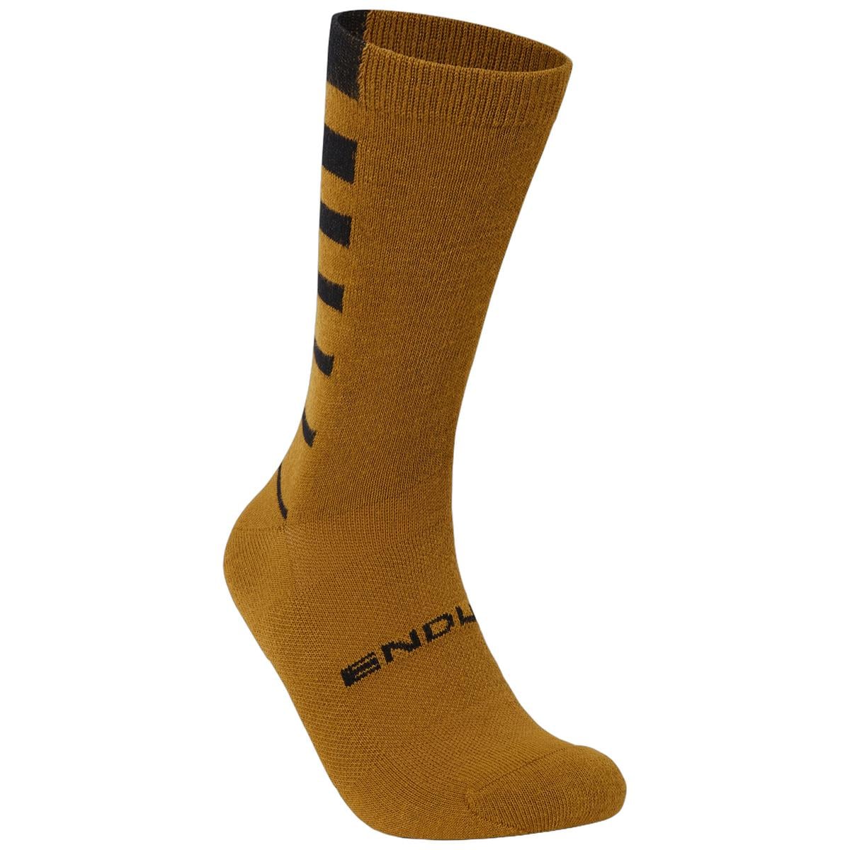 Socken ENDURA COOLMAX STRIPE 2 Paar Bronze/Beige