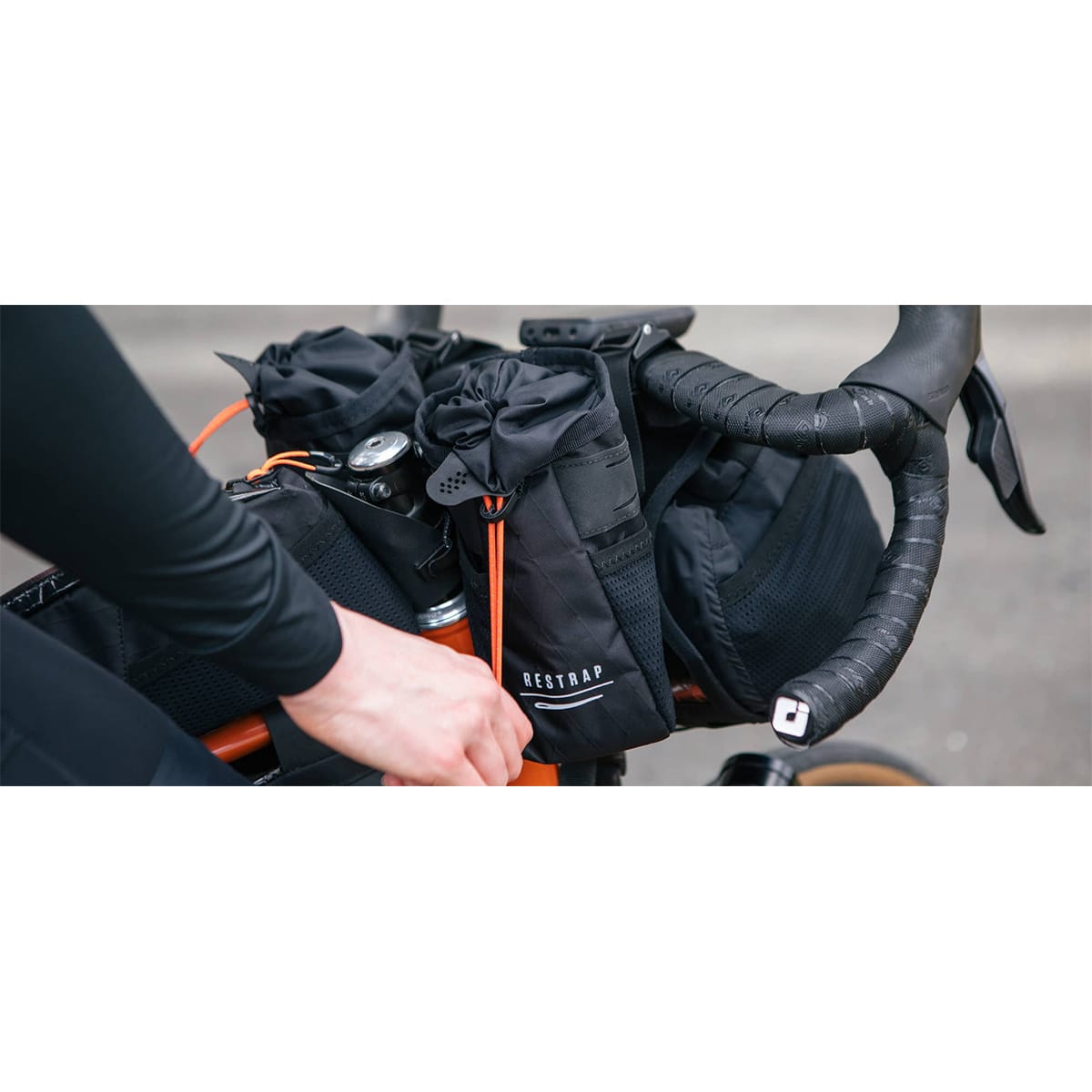 Lenkertasche RESTRAP RACE STEM BAG 1.1L Schwarz