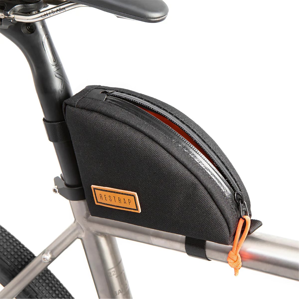 Rahmentasche RESTRAP REAR TOP TUBE BAG 0.8L Schwarz