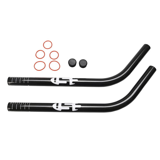 USE AERO HIGH-RISE 320mm -50 DEG.END SET Aufsatzverlängerungen - Carbon