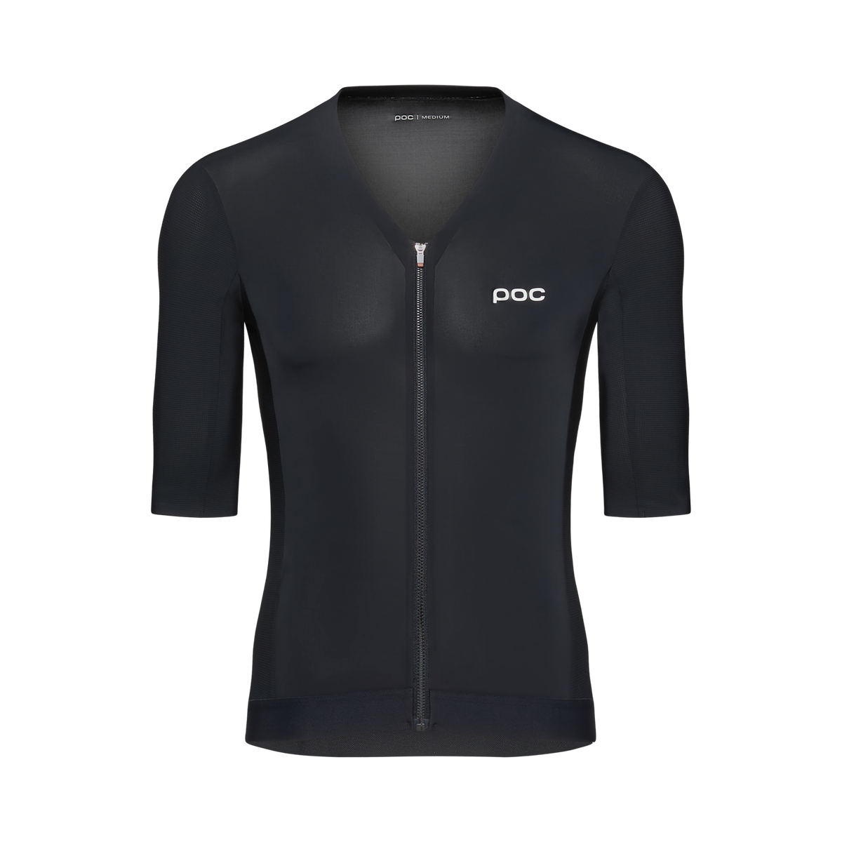 Trikot POC RACEDAY Kurzarm Schwarz
