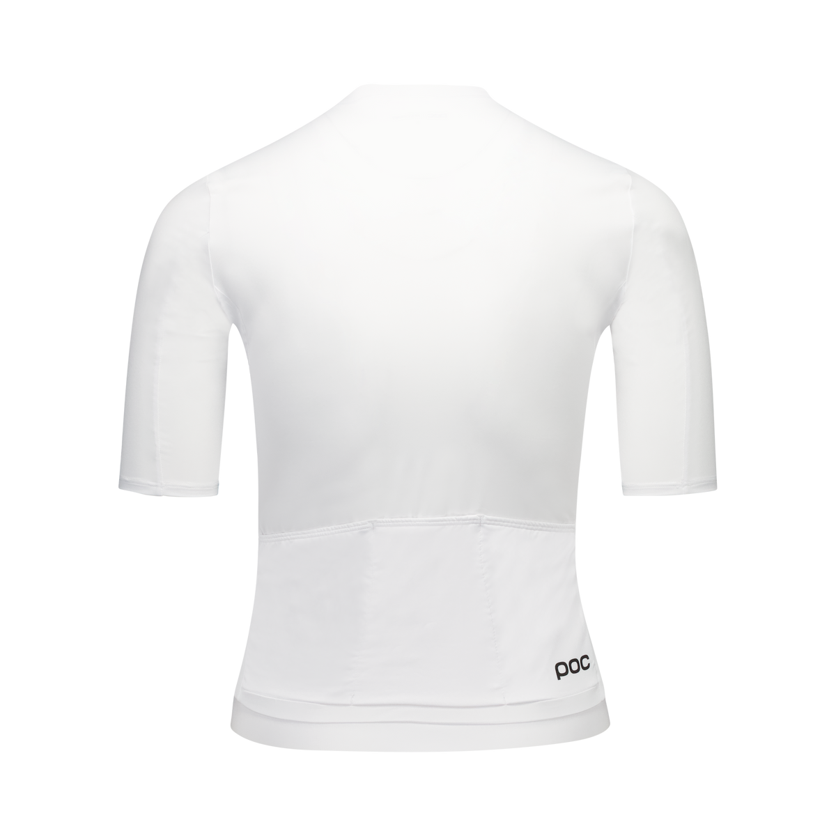Maillot POC CADENCE Kurzarm Weiß