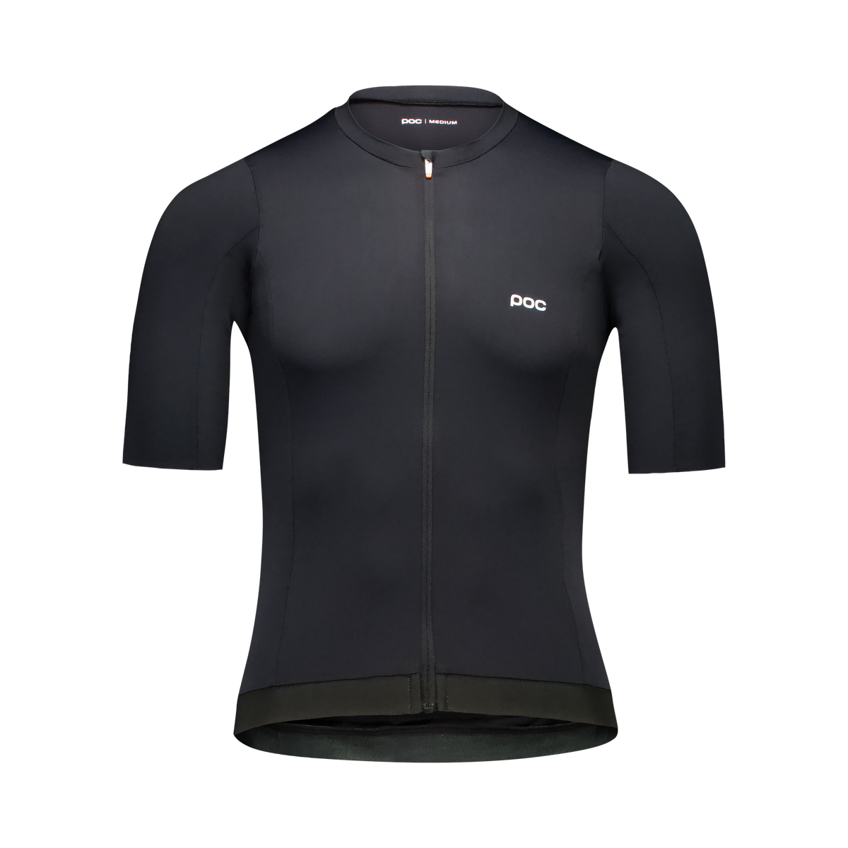 Maillot POC CADENCE Kurzarm Schwarz