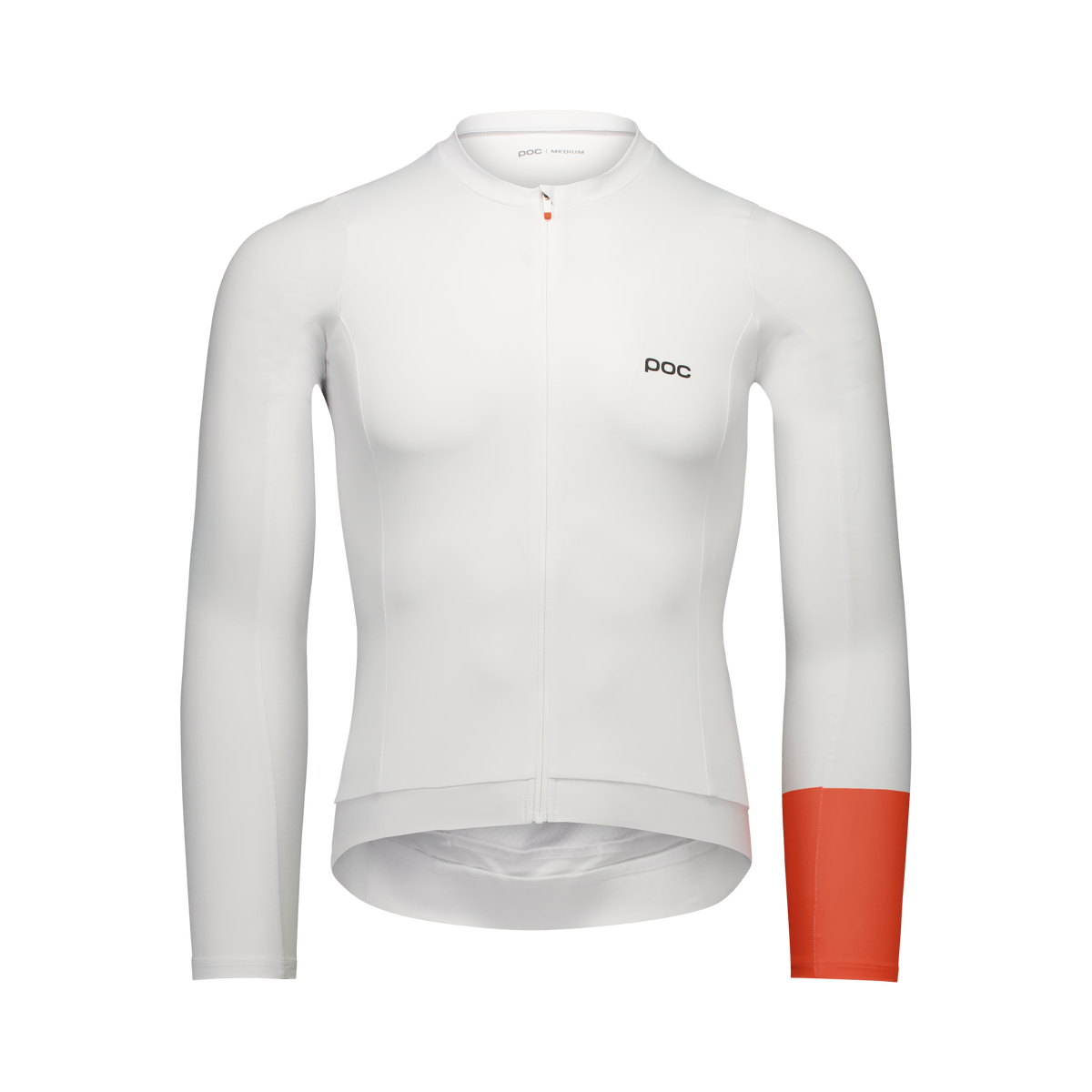 Trikot POC CADENCE Langarm Weiß