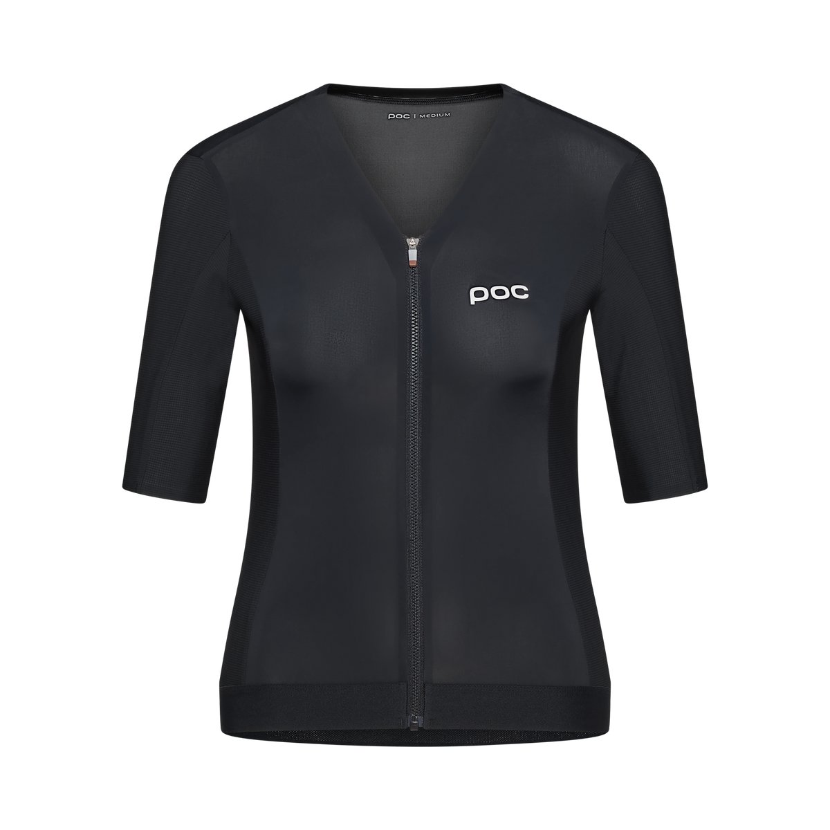 Trikot POC RACEDAY Damen Kurzarm Schwarz