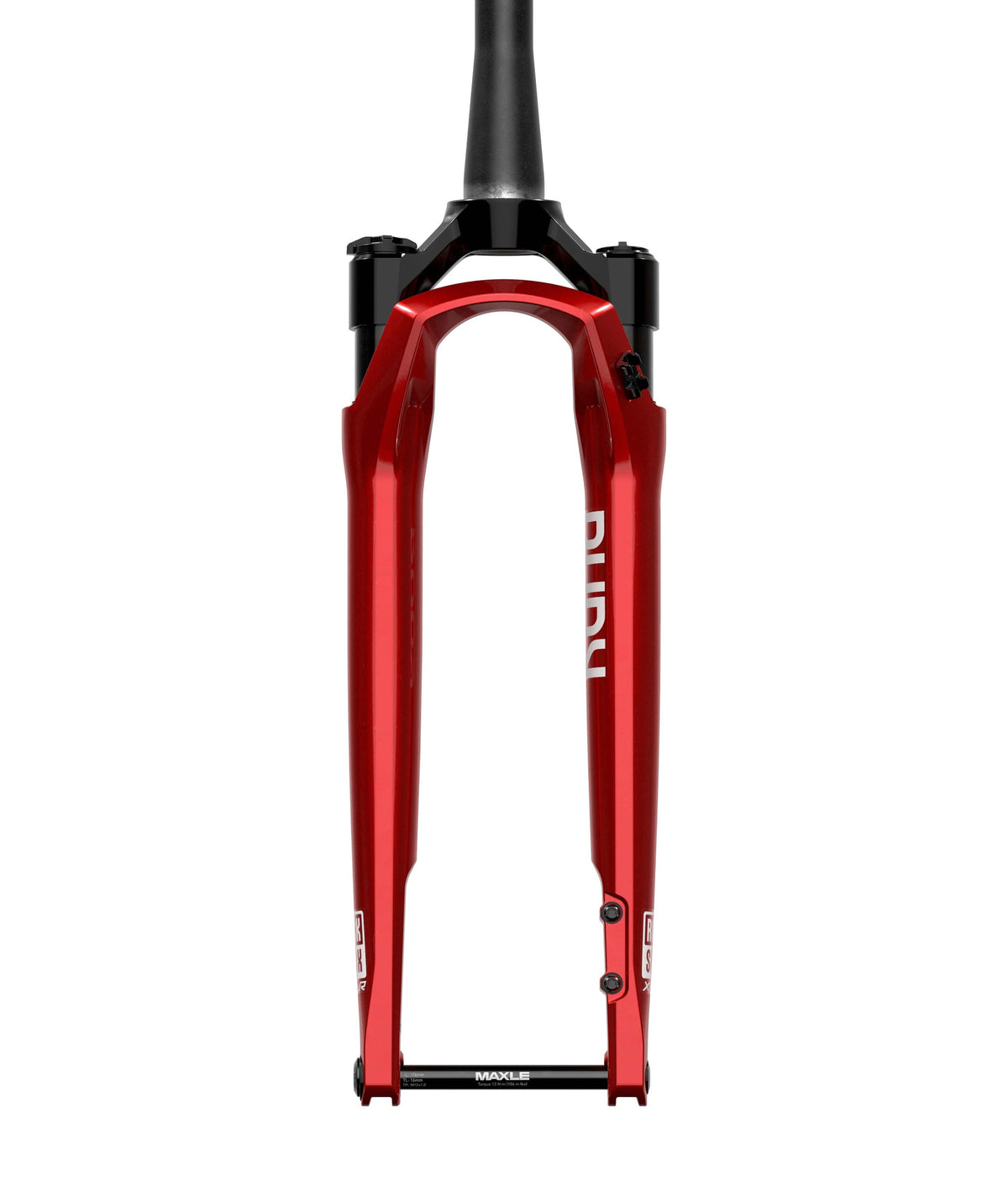Gabel ROCKSHOX RUDY ULTIMATE RACE DAY 2 700c 12x100mm Versatz 45mm A2 Rot