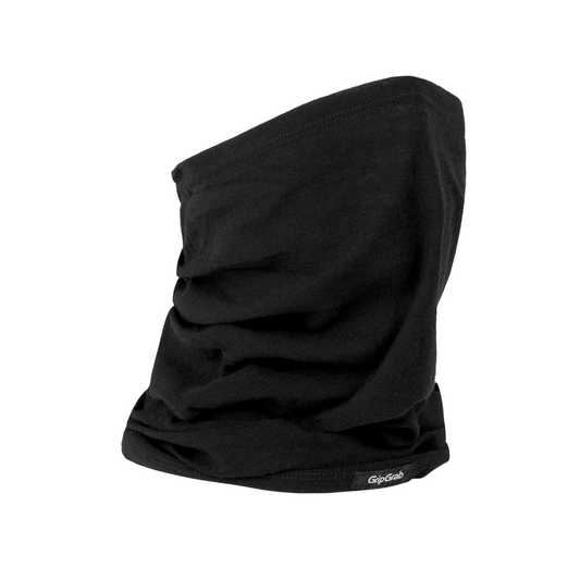 Halstuch GRIPGRAB Multifunktion Merino Schwarz