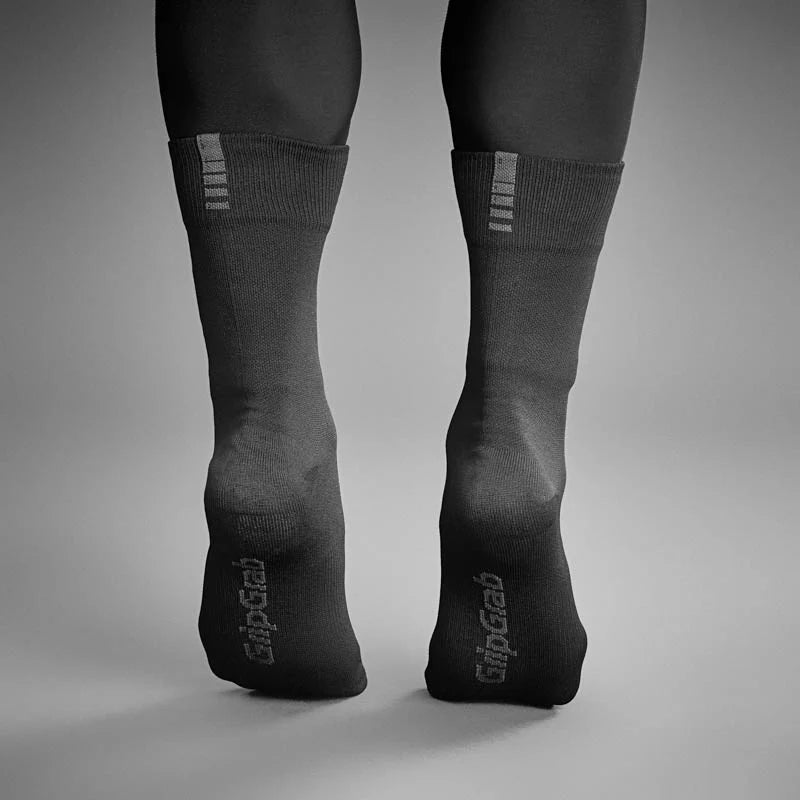 GRIPGRAB Wasserdichte Socken Schwarz