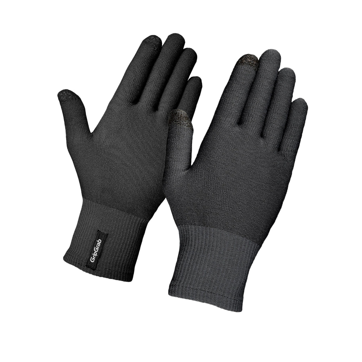 GRIPGRAB MERINO Unterhandschuhe Schwarz