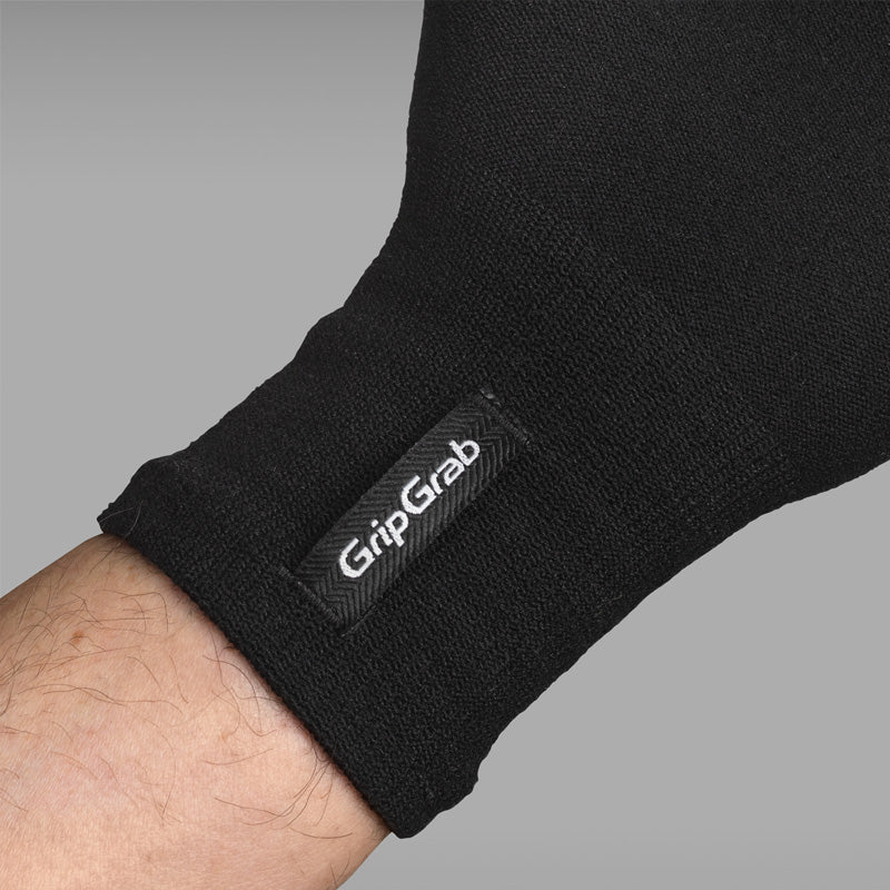 GRIPGRAB MERINO Unterhandschuhe Schwarz