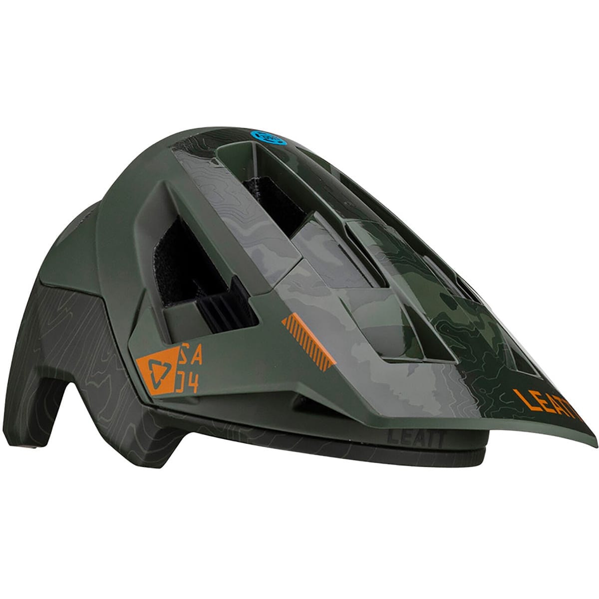MTB-Helm LEATT MTB ALL MOUNTAIN 4.0 Grün