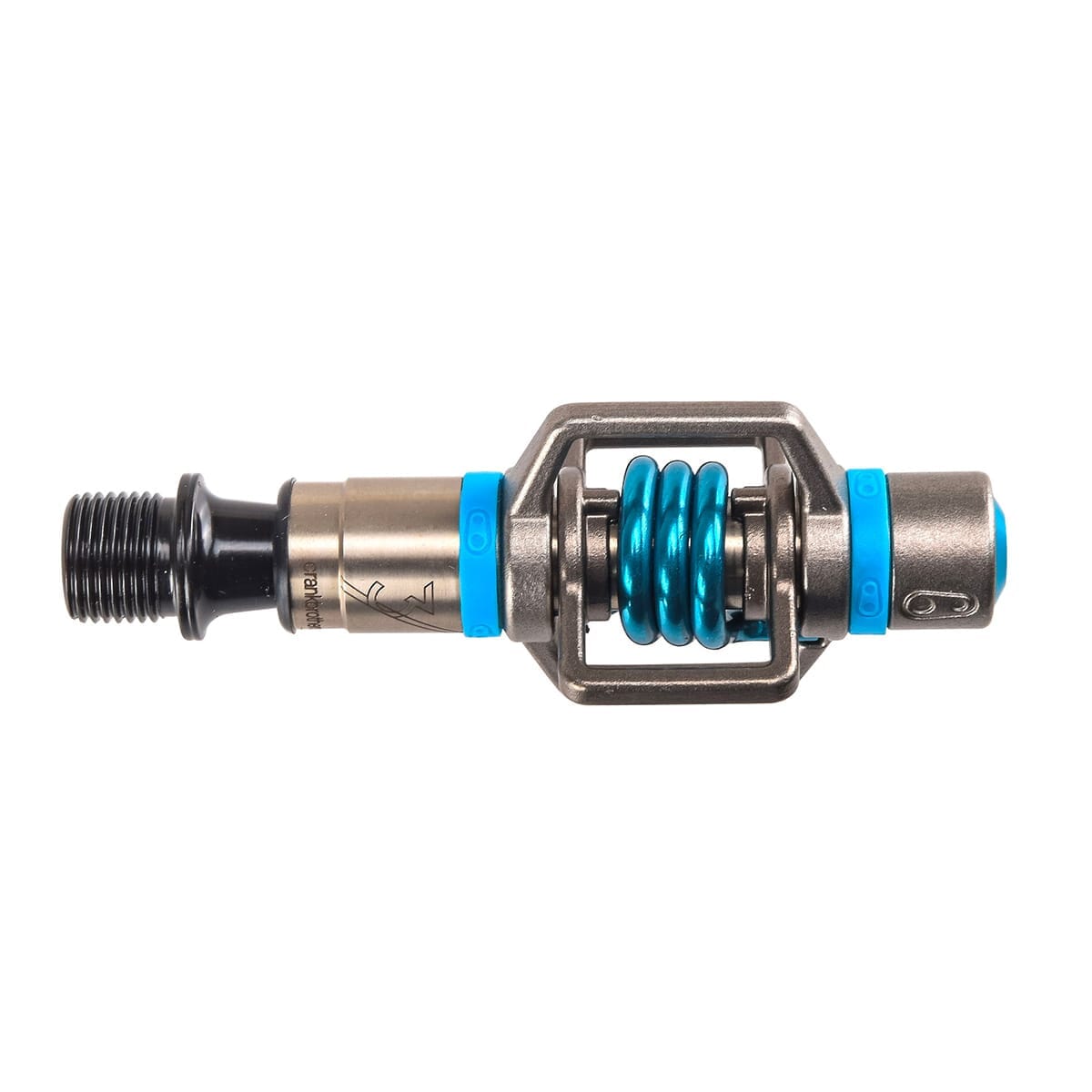 Pedale CRANKBROTHERS EGG BEATER 3 Silber/ Feder Blau