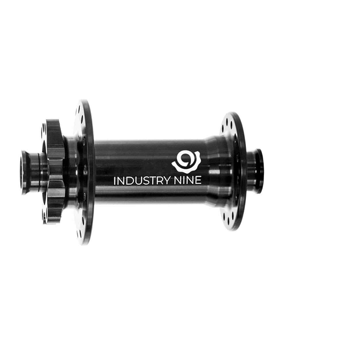 Vorderradnabe INDUSTRIE NINE 101 Mountain Classic 15x110 mm Boost Scheibenbremse 6-Loch Schwarz