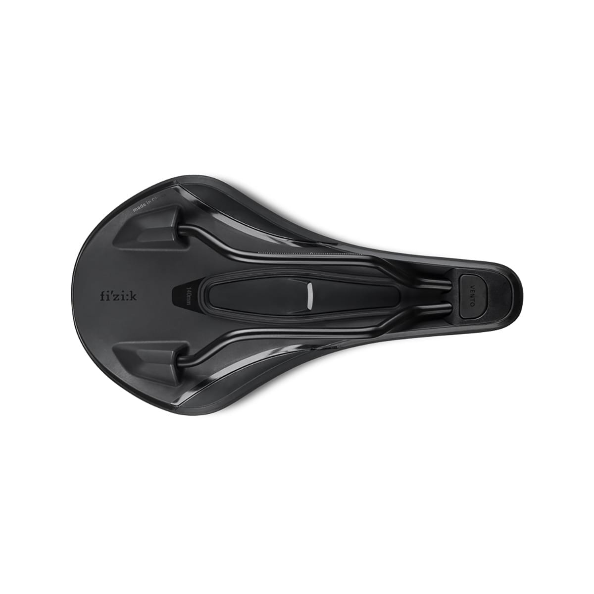 Sattel FIZIK VENTO ARGO X5 150 mm S-Alloy-Schienen Schwarz