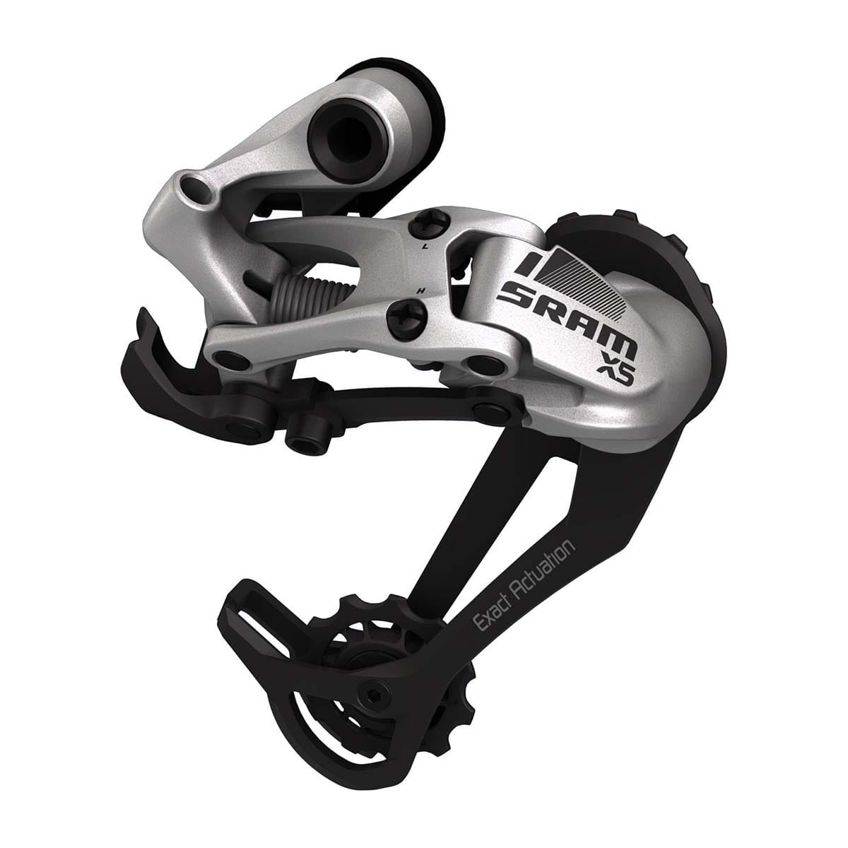 Schaltwerk SRAM X5 9-fach Mittelkäfig Silber